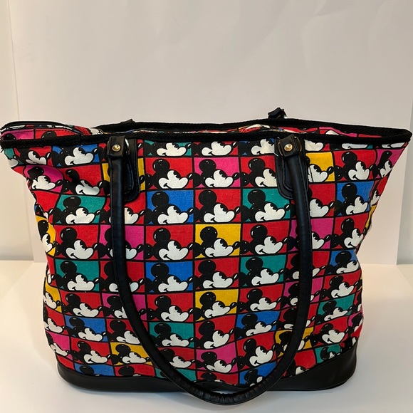 Handbags - Disney Vintage Mickey Mouse Honey Fashion New York Large Tote Bag